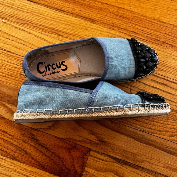 Circus by Sam Edelman Womens Loretta Canvas Espadrilles Blue size 6 - Picture 9 of 12